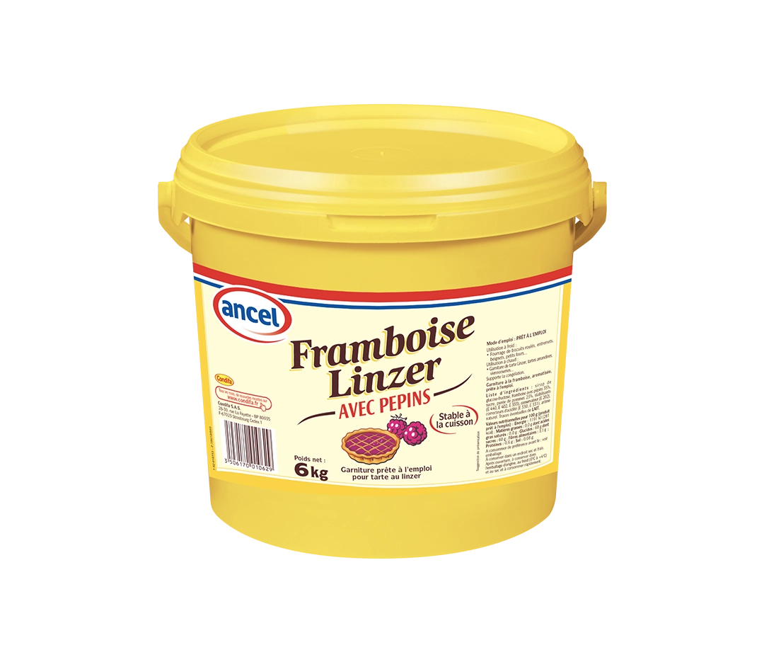 Framboise linzer avec pépins - 6kg