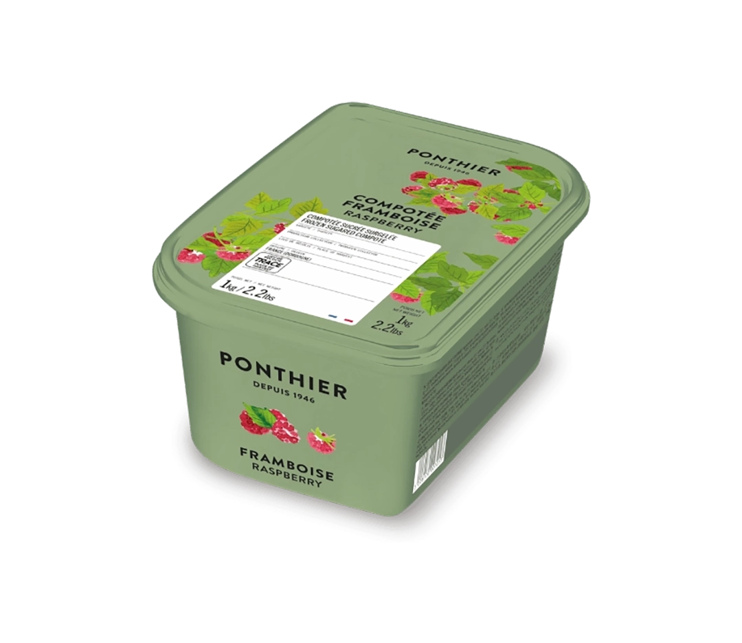 Compotée framboise 92% | PONTHIER - 1 kg