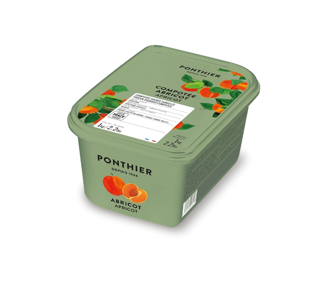 Compotée abricot 90,3% | PONTHIER - 1 kg