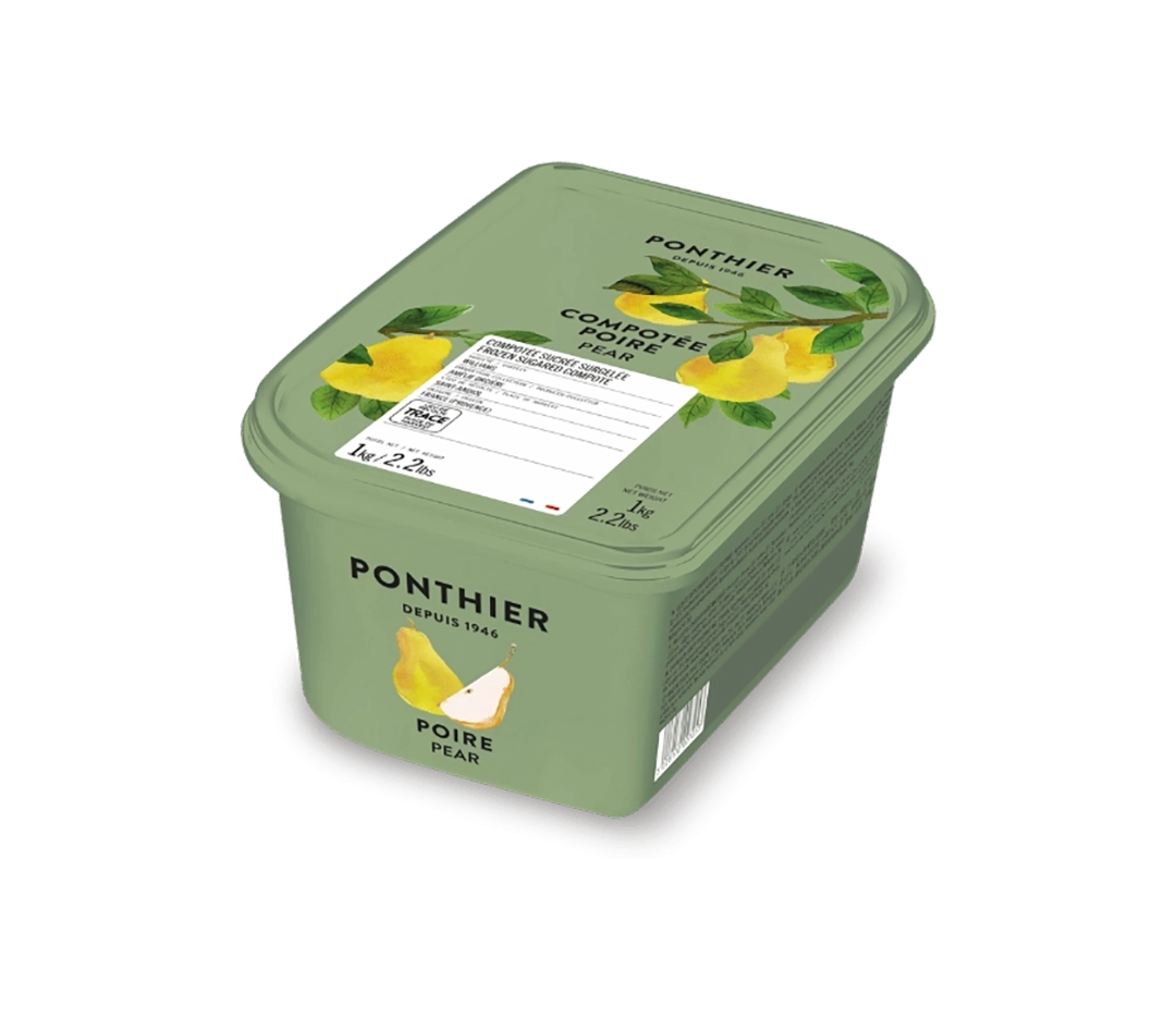 Compotée poire Williams 98,2 % | PONTHIER - 1 kg