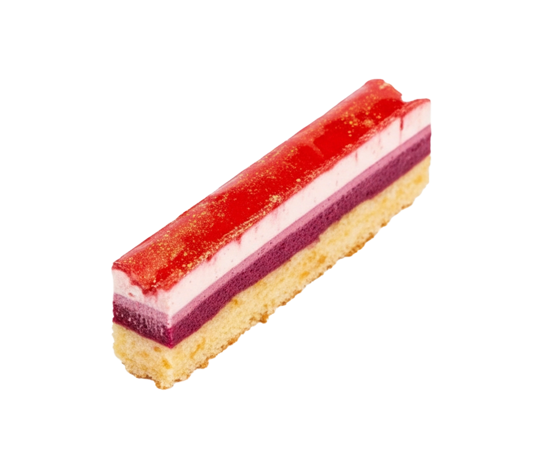 Demi cadre framboise intense - 30 parts