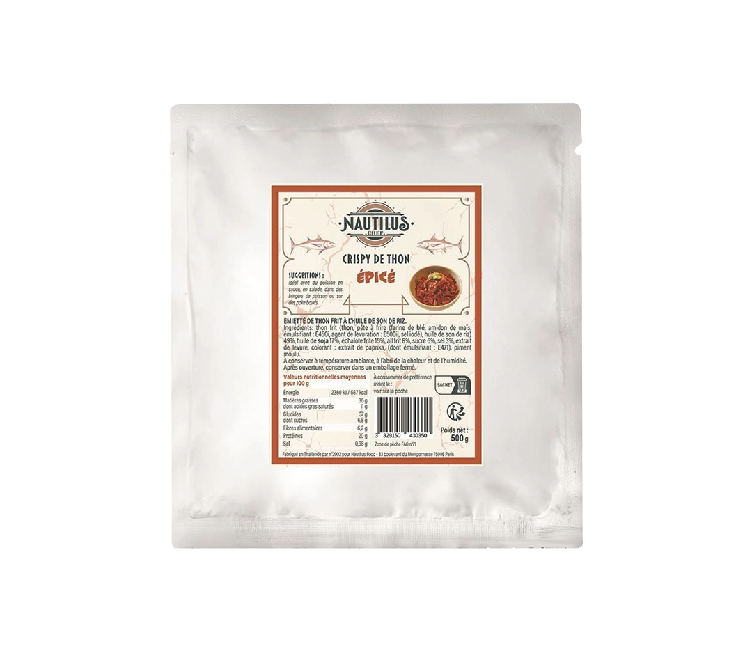 Thon crispy épicé - 500g