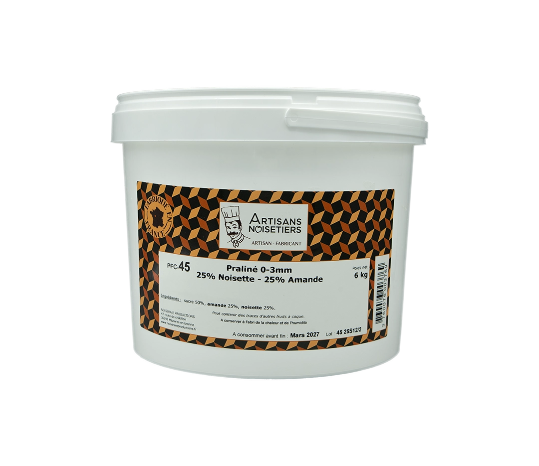 Praliné amande/noisette - 6kg