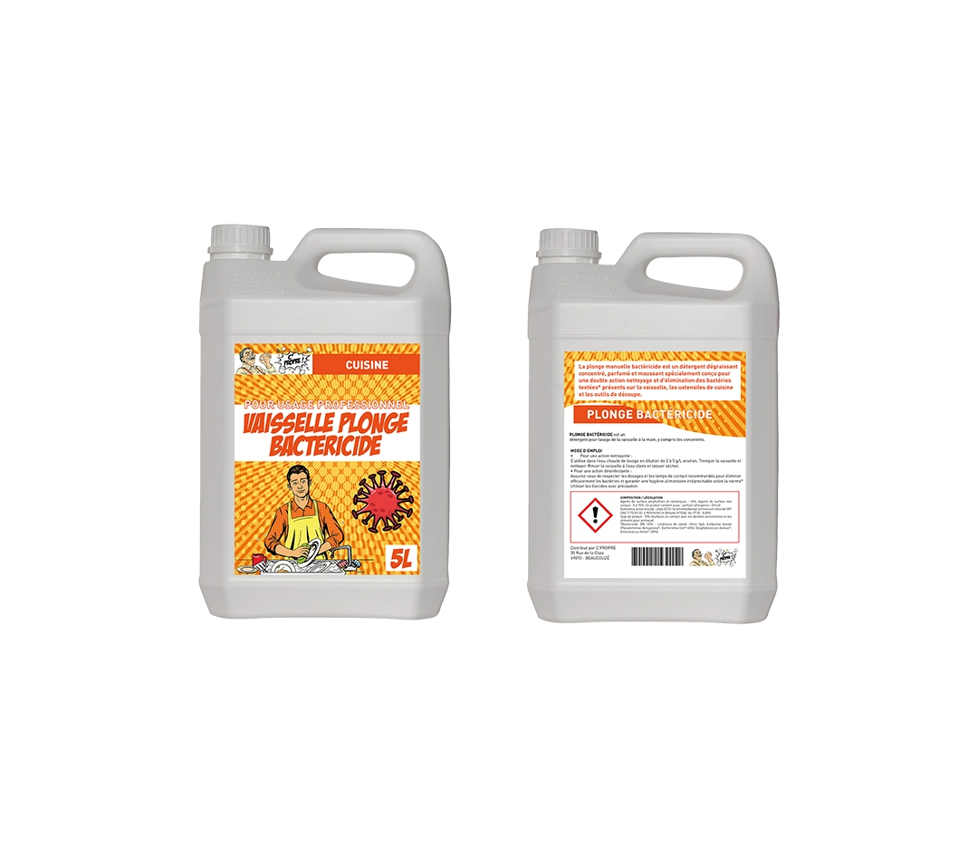 Vaisselle plonge bactéricide