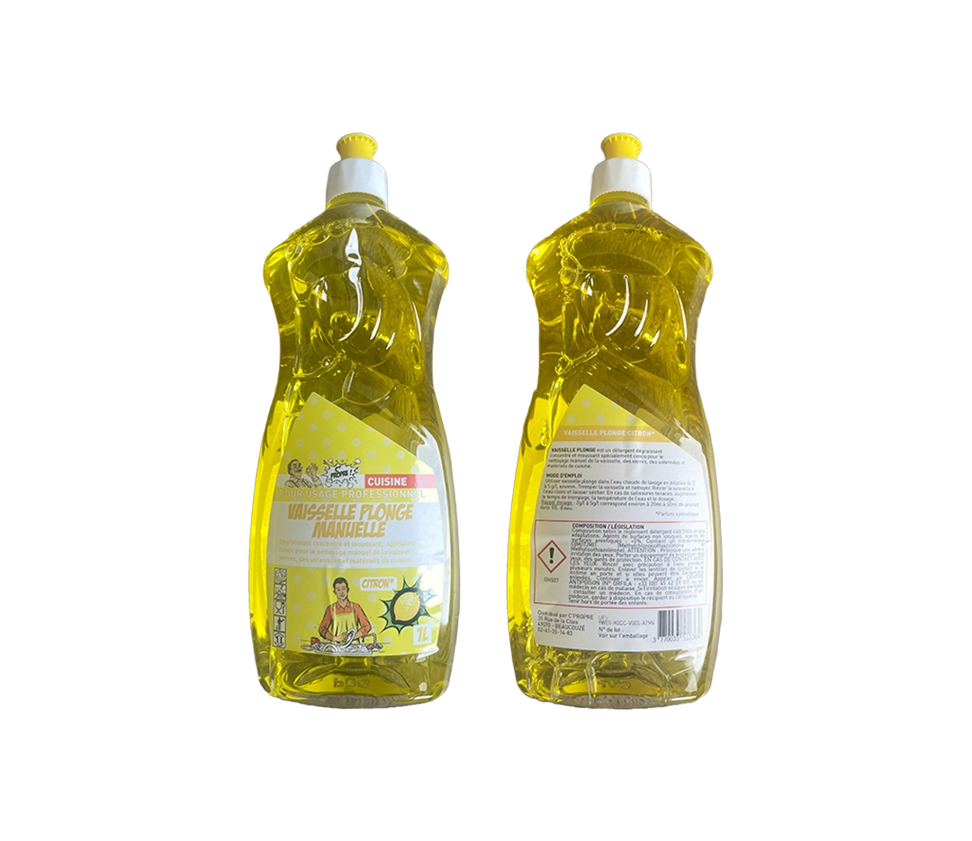 LIQUIDE VAISSELLE PLONGE ECOLABEL 1L CPR