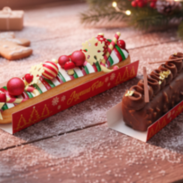 Nos fonds pliés 10 et 13 centimètres "Joyeuses Fêtes"