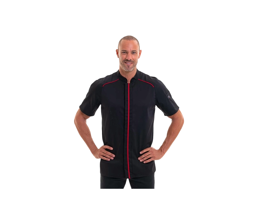 Veste Appollo Noir/rouge T3