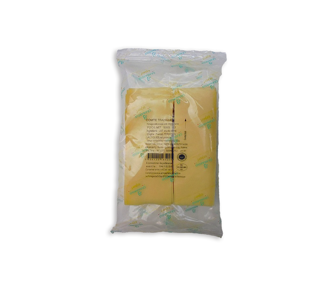 Comté en tranche de 10g - 500g