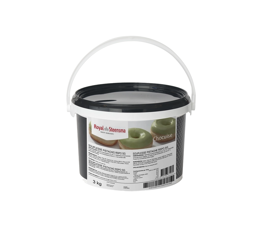 Pâte à glacer pistache - 3kg