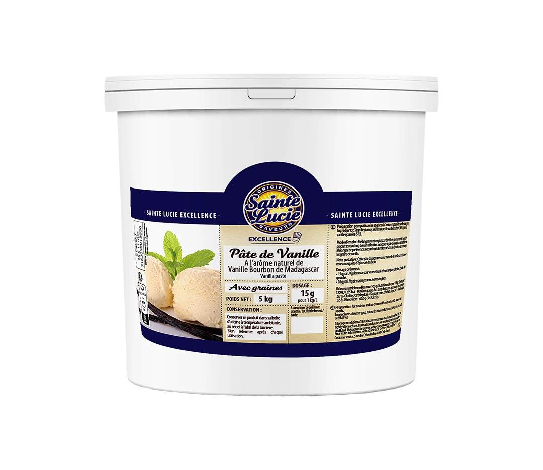 Pâte de vanille bourbon - 5kg