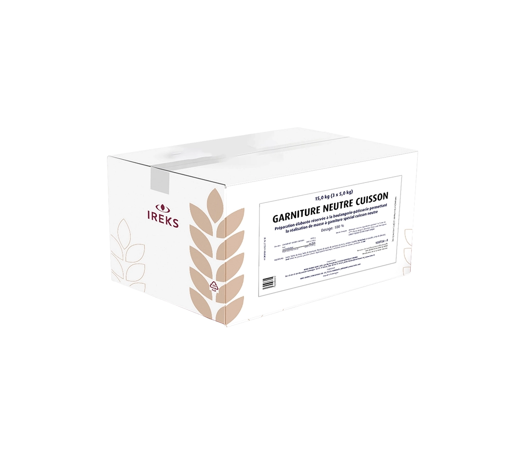 Poudre garniture neutre - 3x5kg