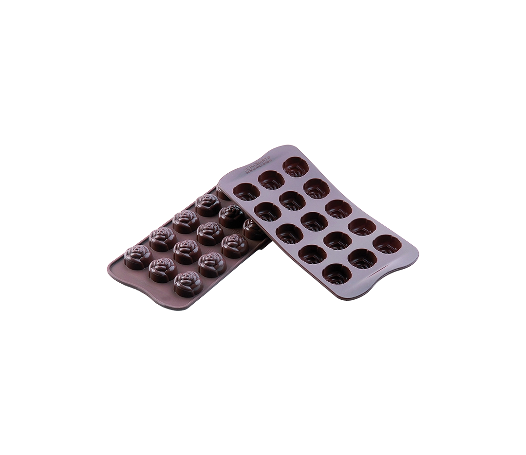 Moule silicone 15 roses Easychoc