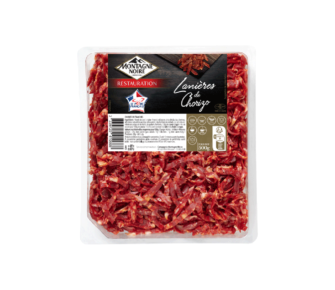 Chorizo en lanières - 500g