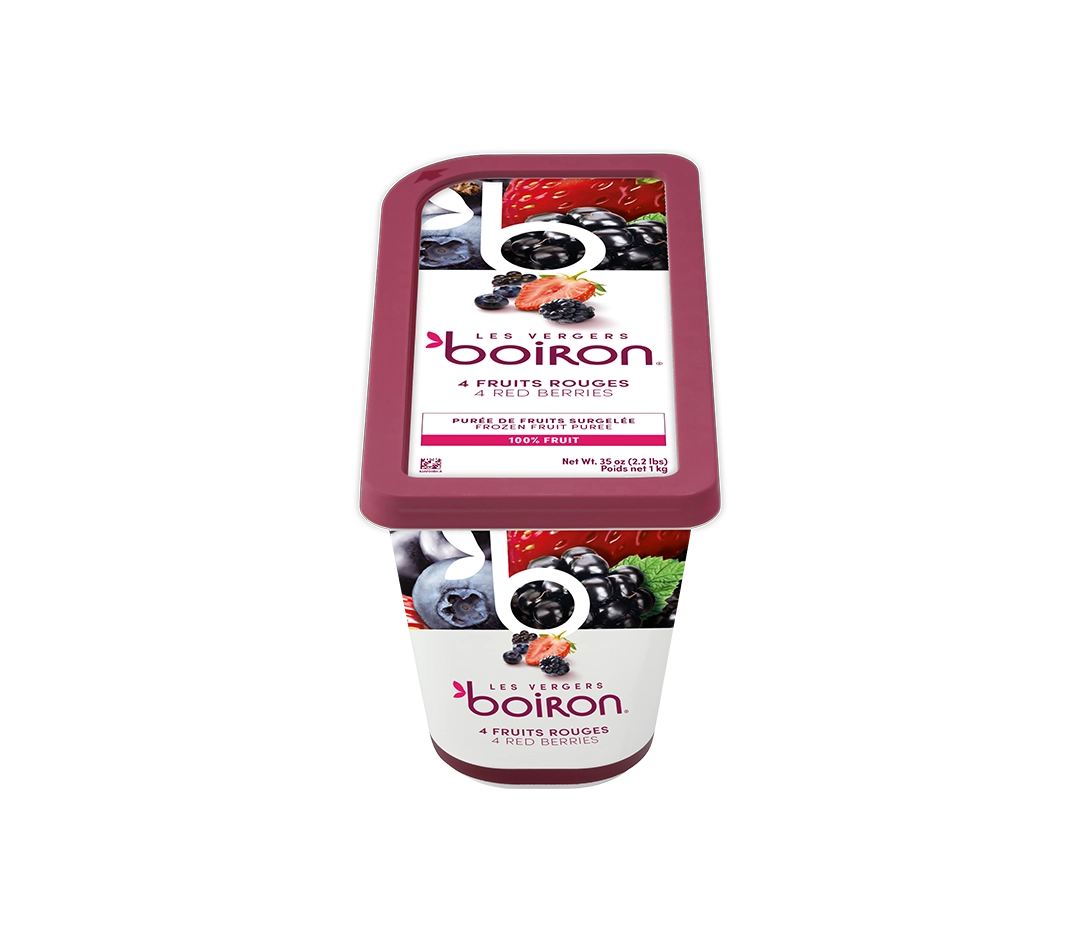 Purée de fruit rouges surgelées 100%