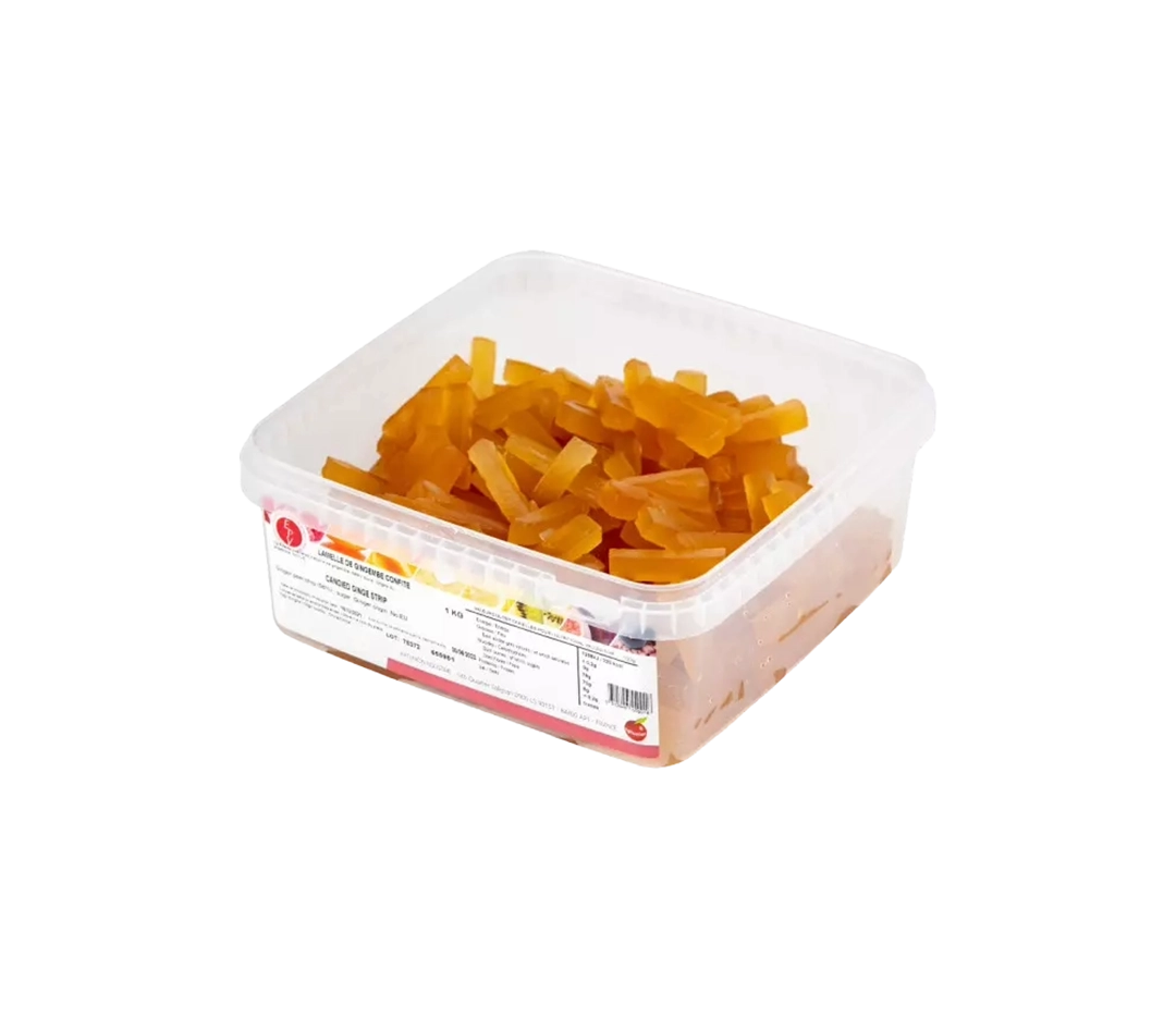 Gingembre confit lamelle - 1kg