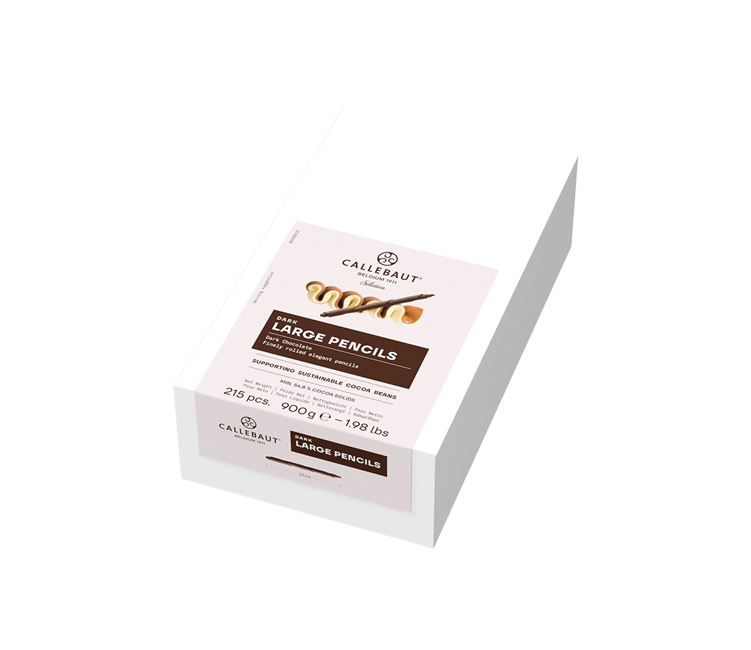 Crayons en chocolat noir x 215