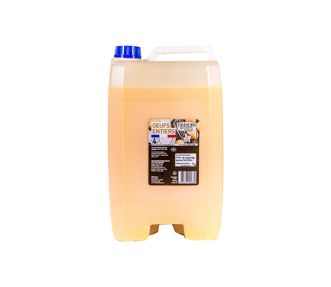 Œuf entier liquide - 10L
