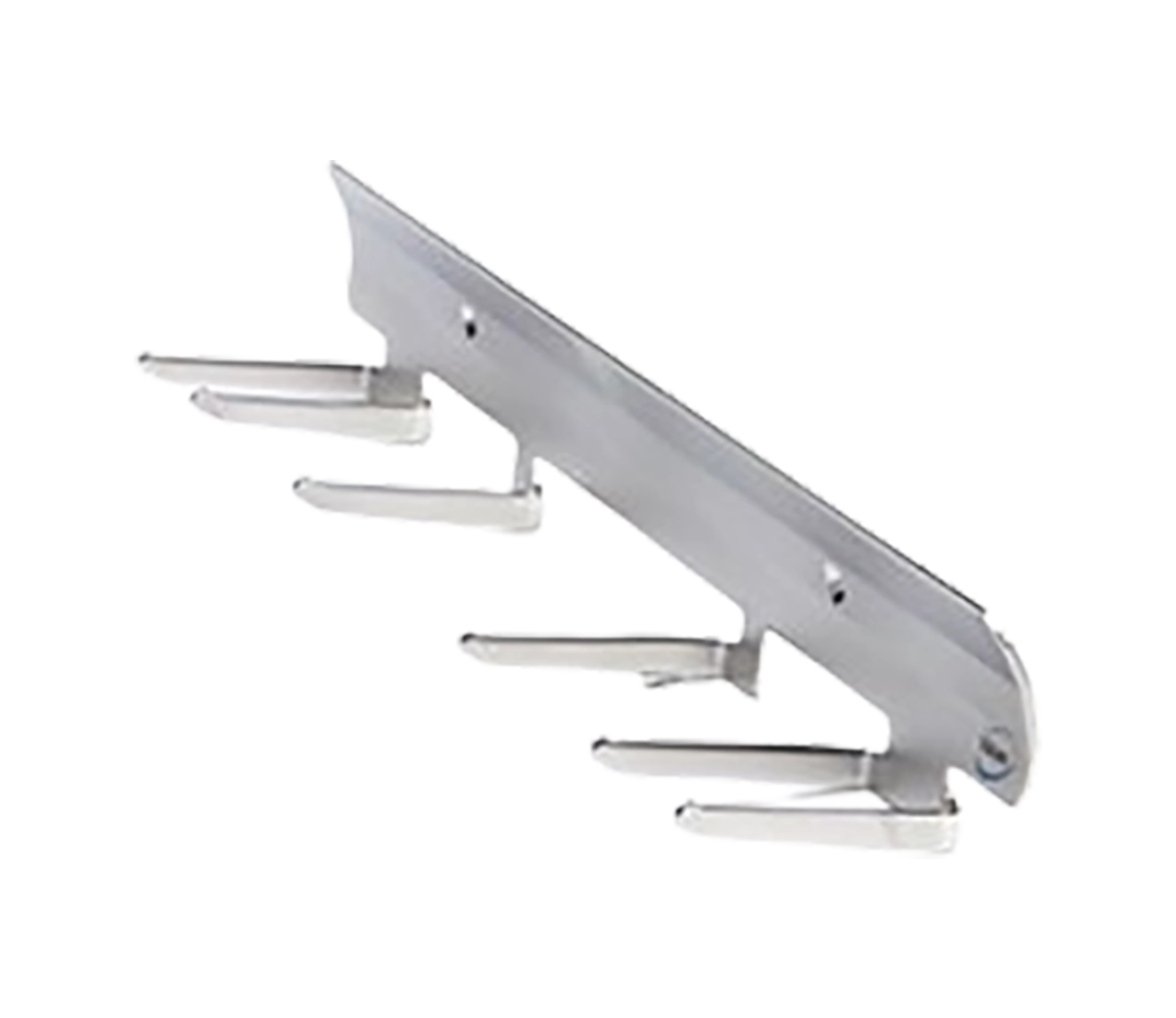 Support mural inox 46 cm