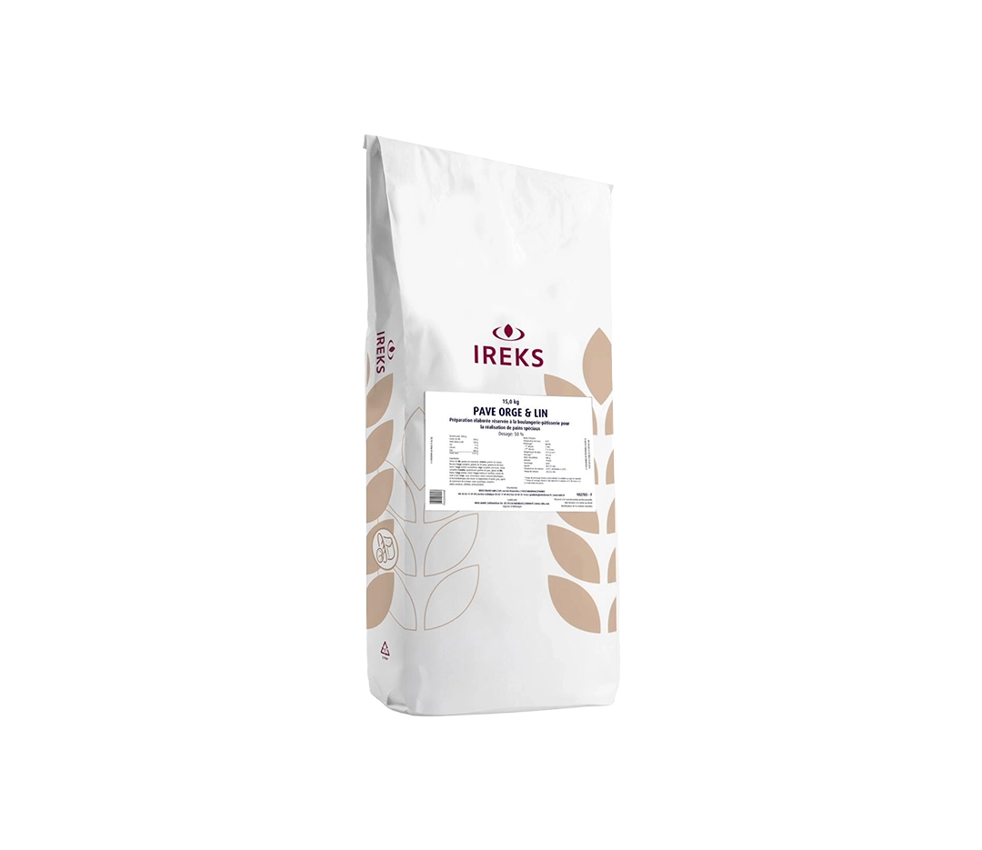 Farine Rex Pavé Orge & Lin Ireks - 15kg