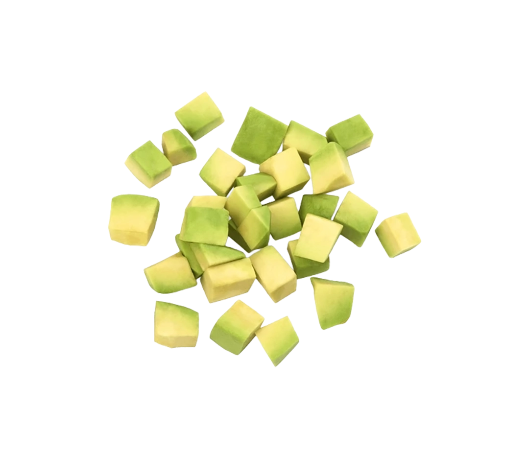 Cubes d'avocats surgelés - 1kg