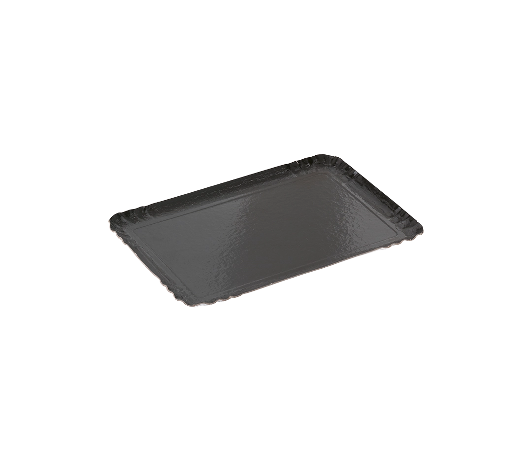 5 Plateaux Traiteur Noirs 25x34cm