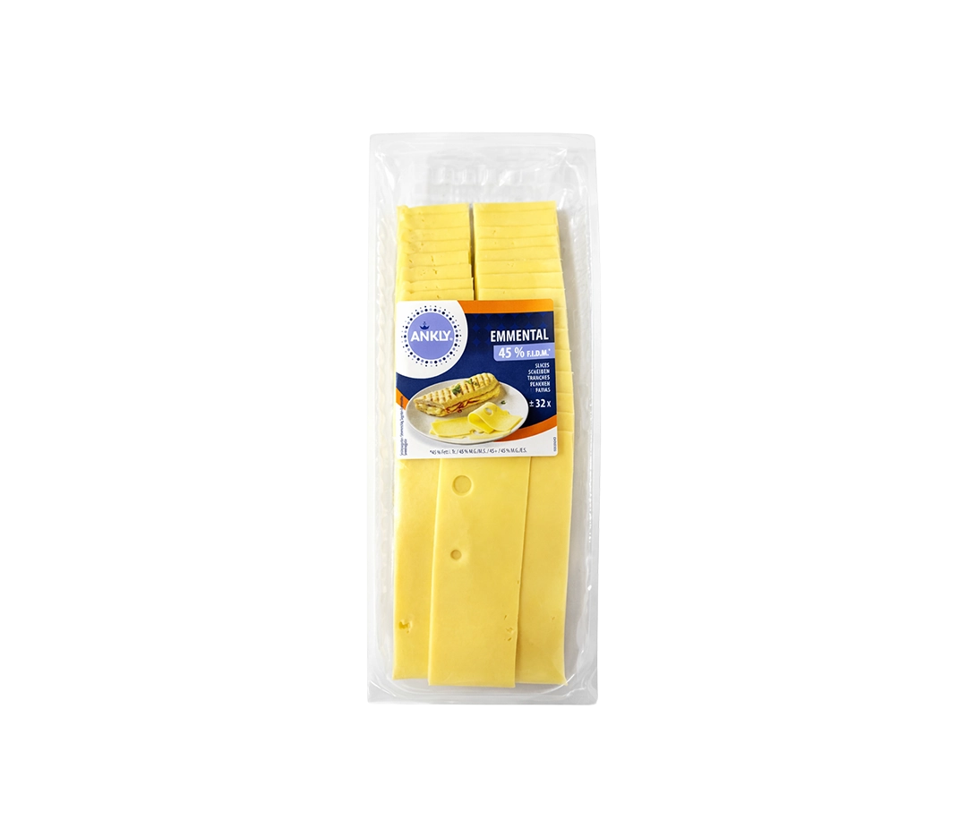 Emmental en tranches - 500g