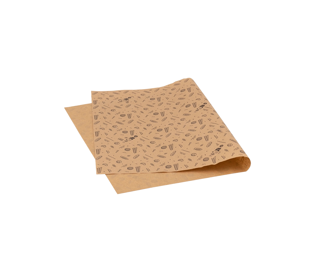 Papier mousseline brun