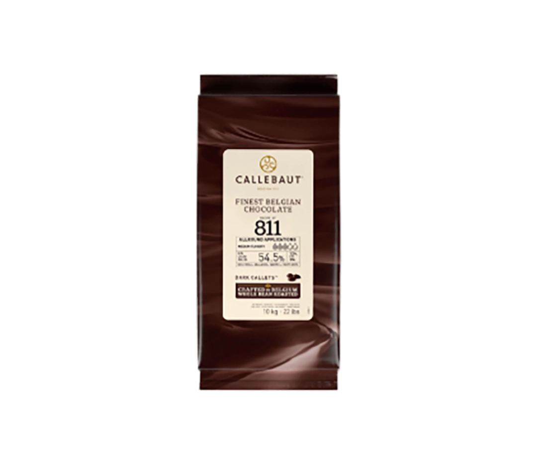 Couverture noire 54,5% cacao - 10kg