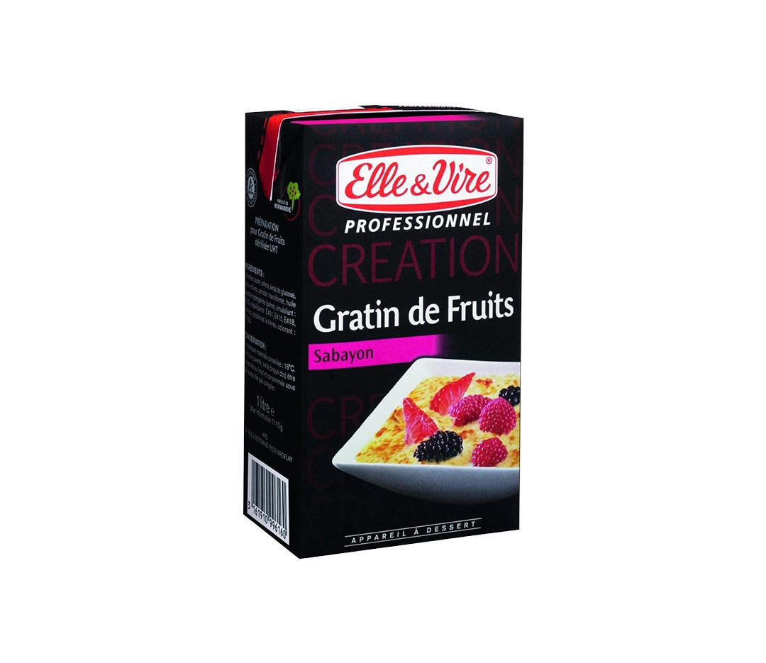 Gratin de fruits Sabayon Elle & Vivre - 1L