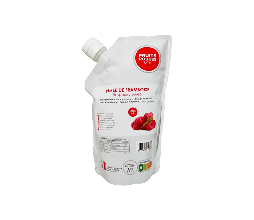 Purée de framboise - 1kg