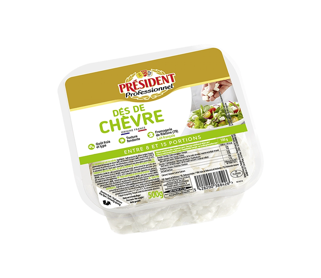 Dés de chèvre - 4x500g