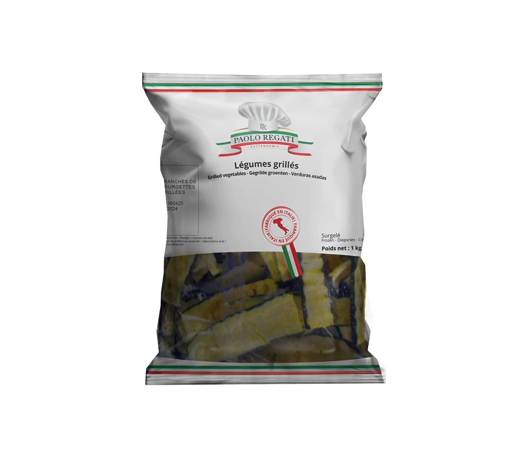 Courgettes grillées en tranches - 1kg
