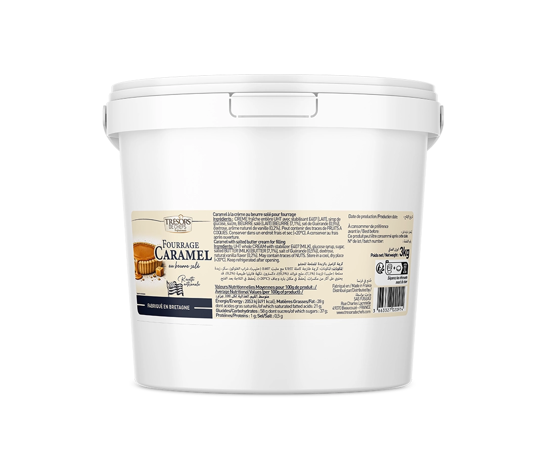 Fourrage crème caramel - 3kg