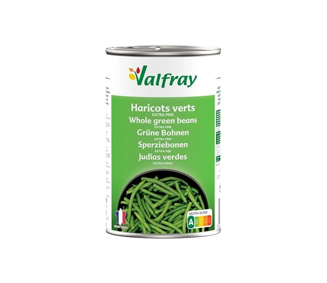 Haricots verts extra fins - Boite 5/1