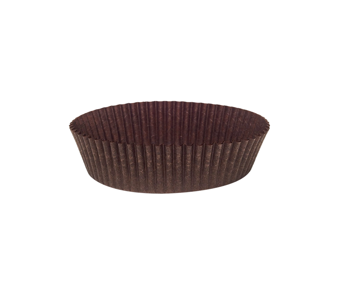 Caissette en papier fond brun x 1000