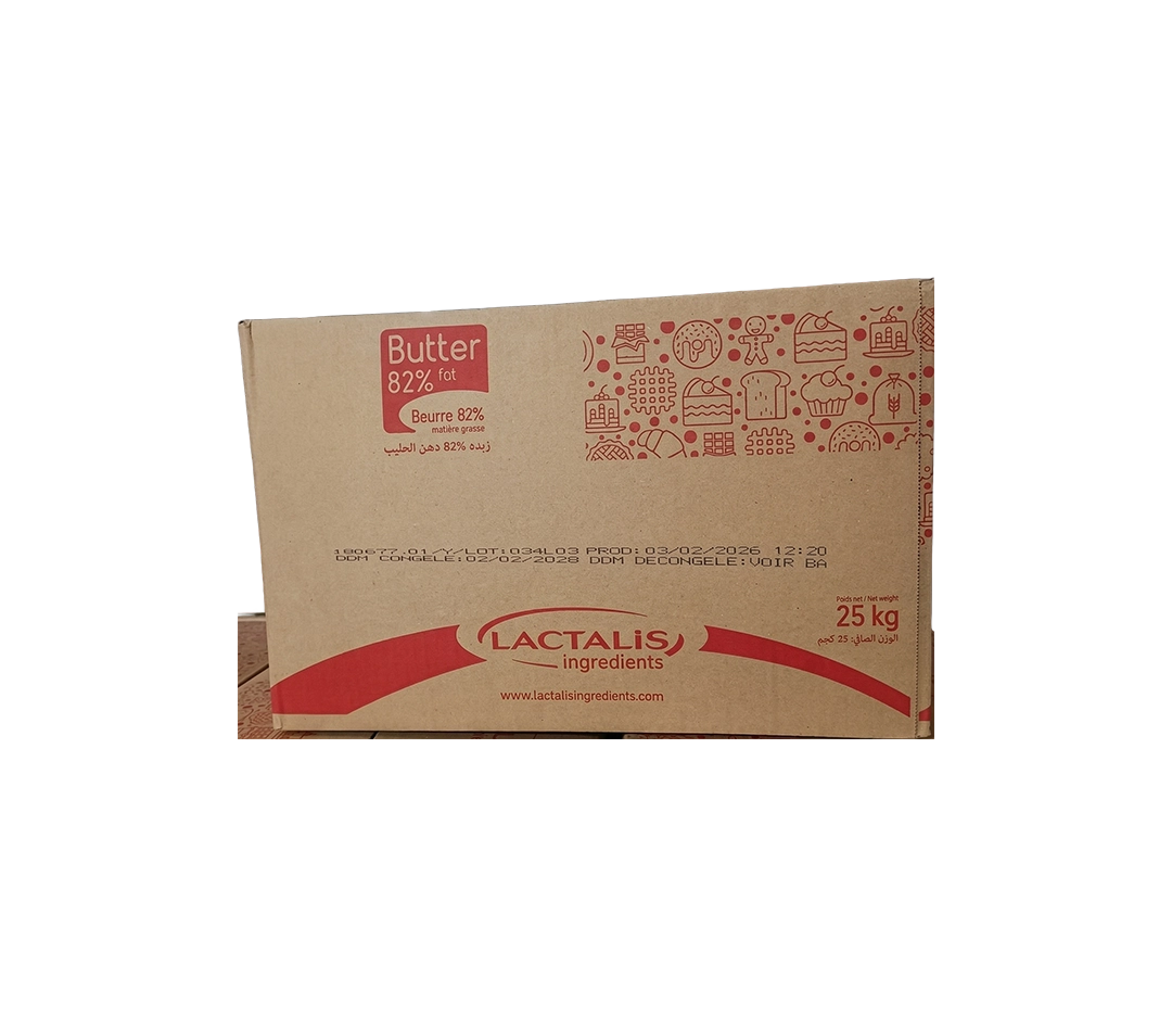 Beurre Doux 82% MG - President - 25 kg