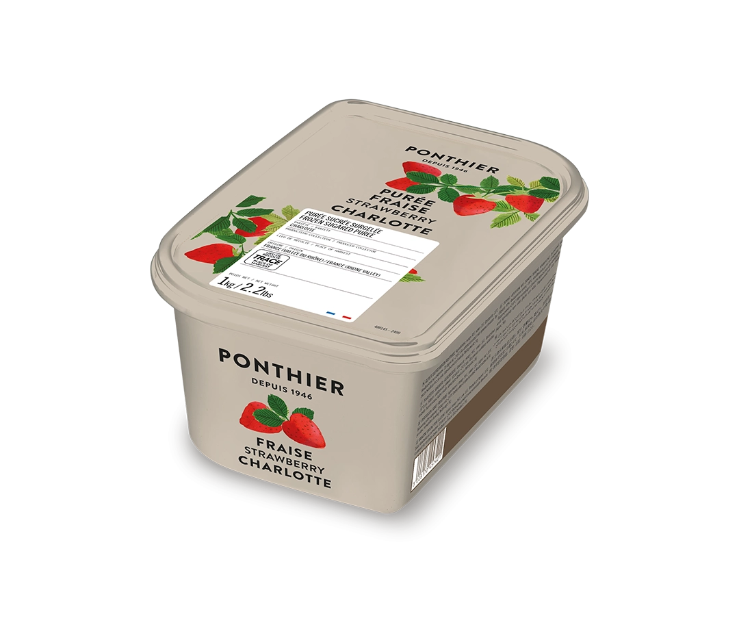 Purée de Fraise Charlotte Surgelée - 1KG