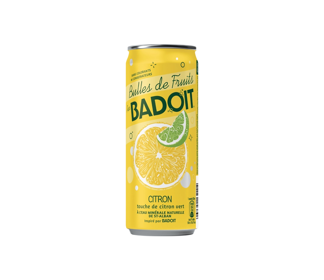 Badoit citron/citron vert - 24x33cl