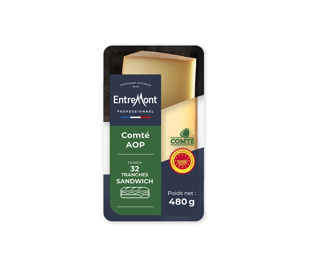 Comté Entremont en tranches - 480g