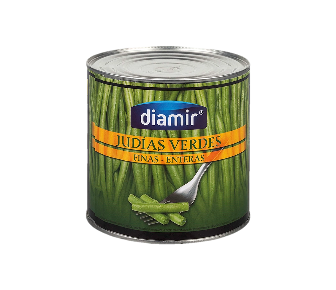 Haricots Verts Extra Fins - Boite 3/1