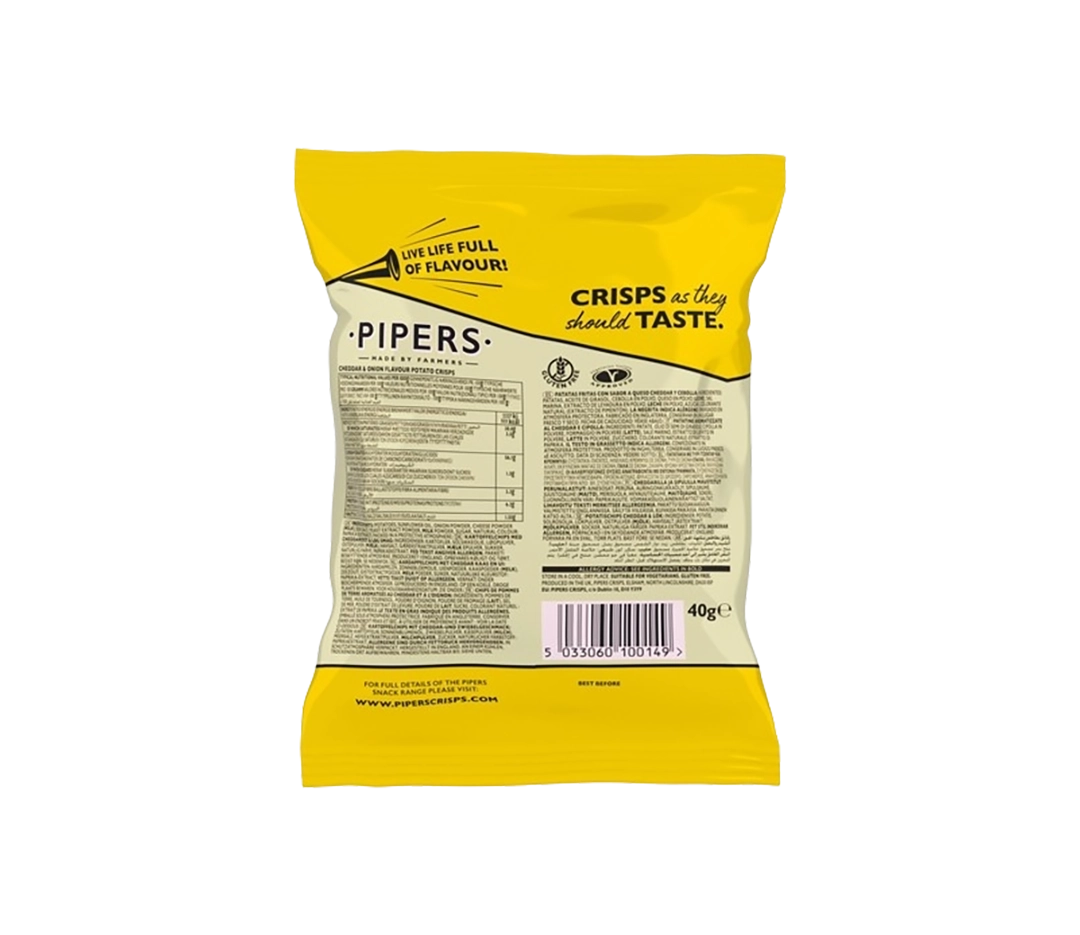 Chips Cheddar & Oignon - 24x40g