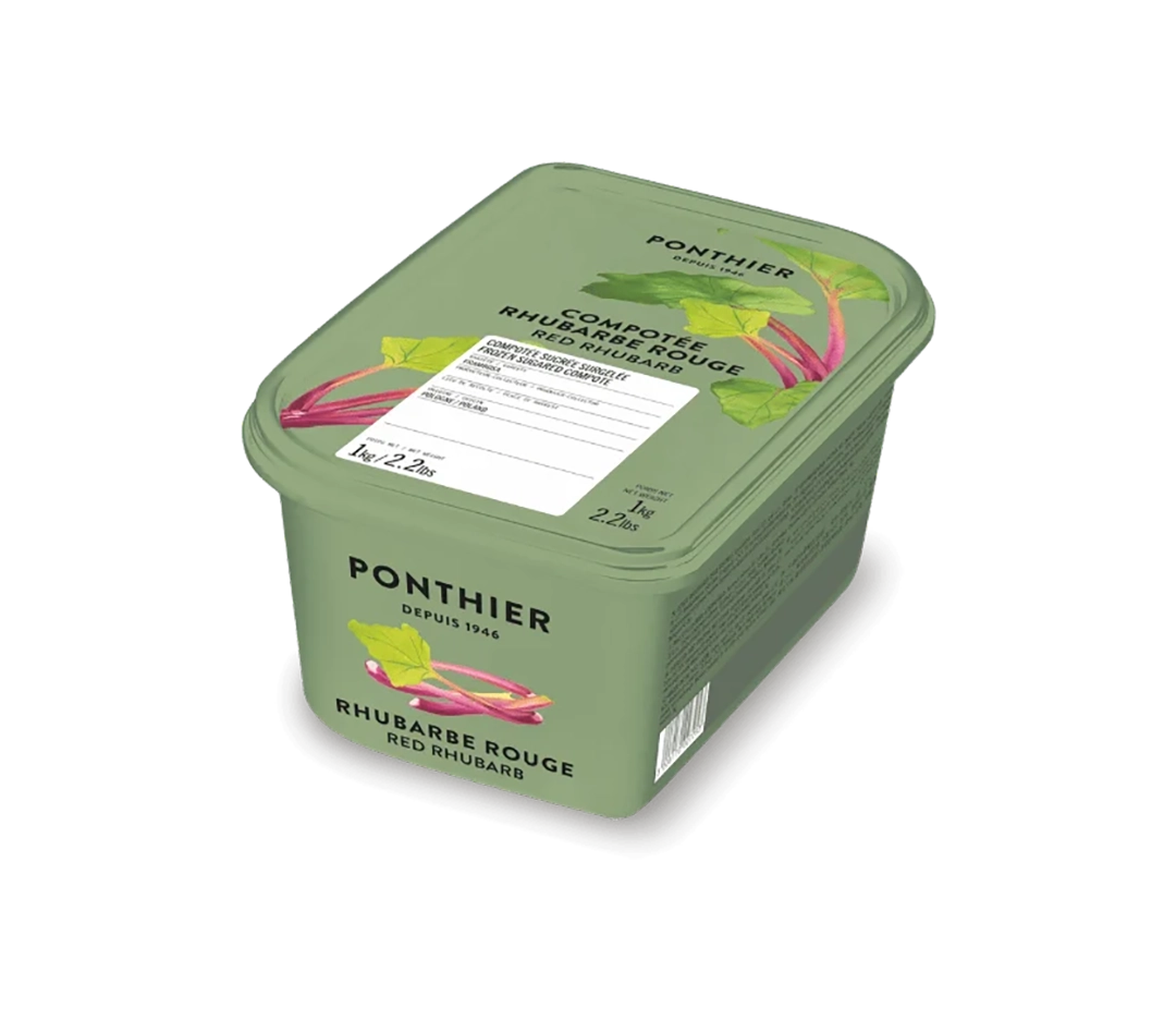 Compotée de rhubarbe surgelée - 1kg