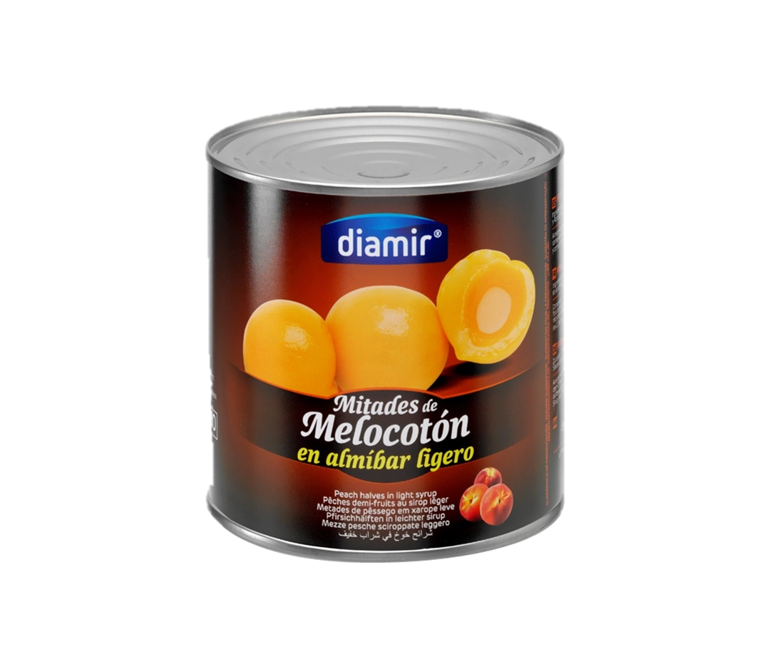 Oreillons de Pêches au Sirop - Boîte 3/1