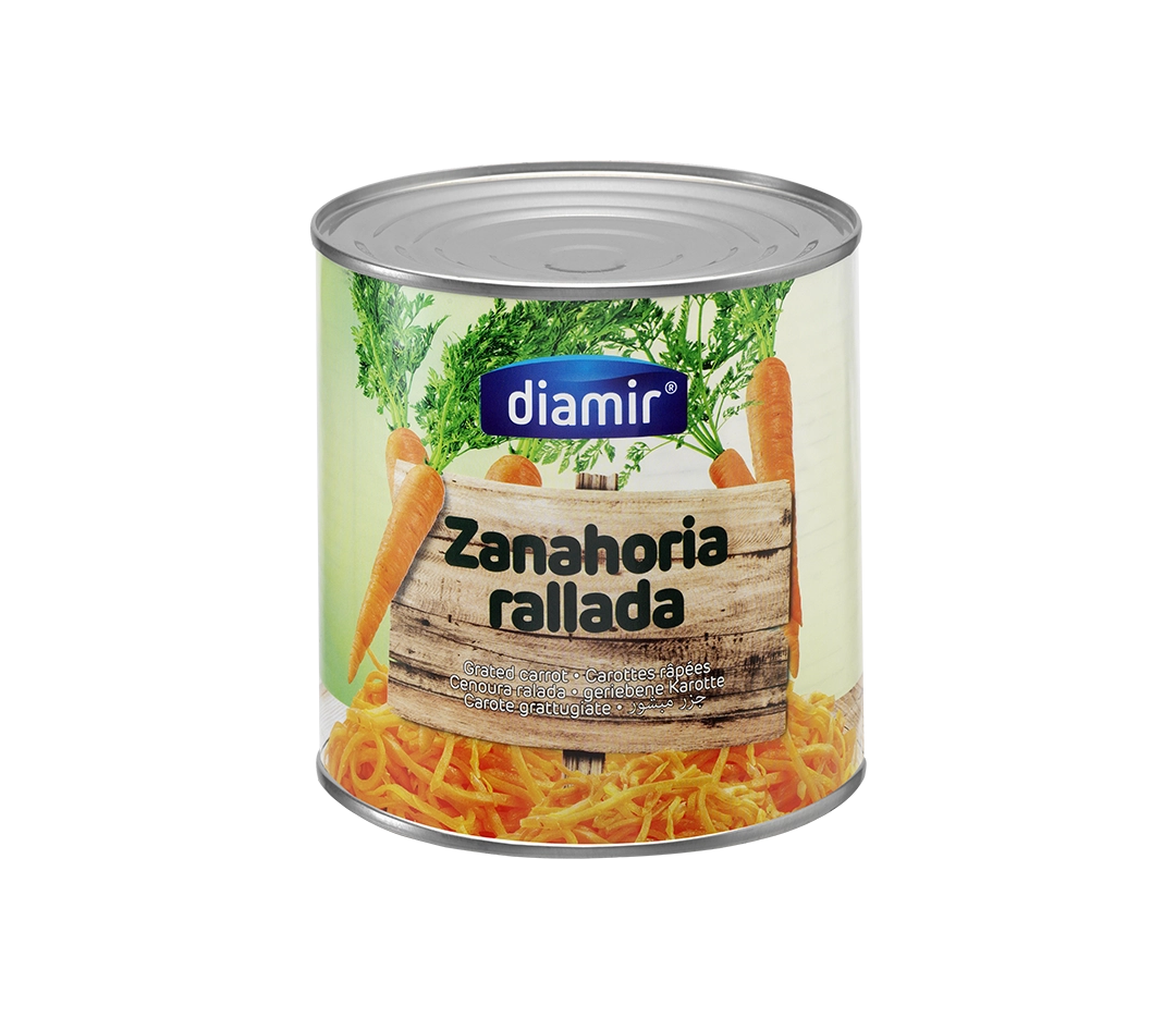Carottes râpées - boîte 3/1