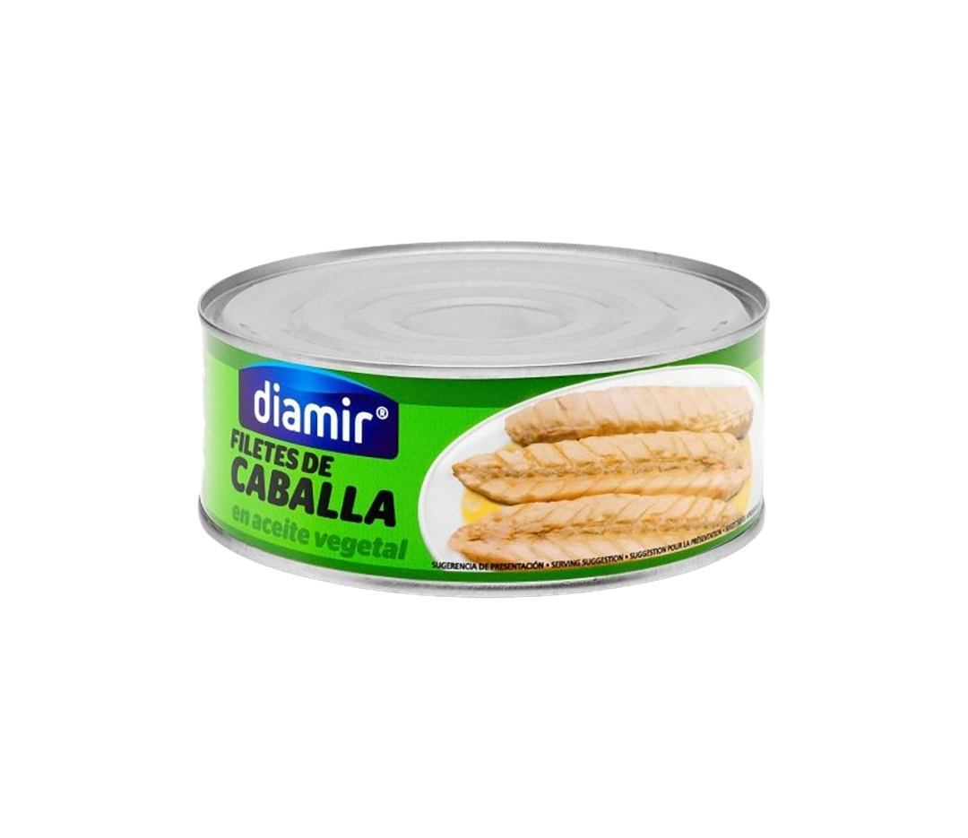 Filets de maquereaux à l'huile - 650g
