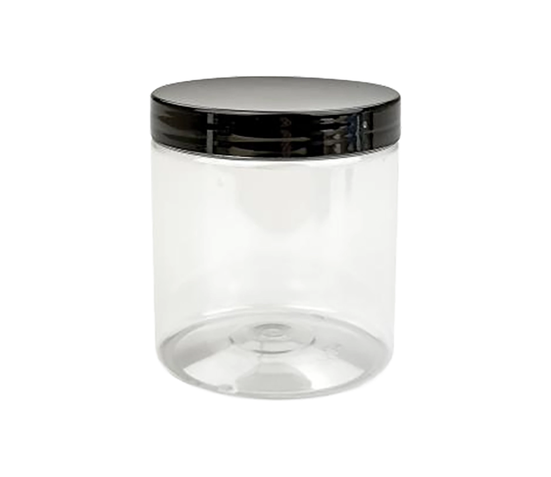 Pot avec couvercle noir 560ml