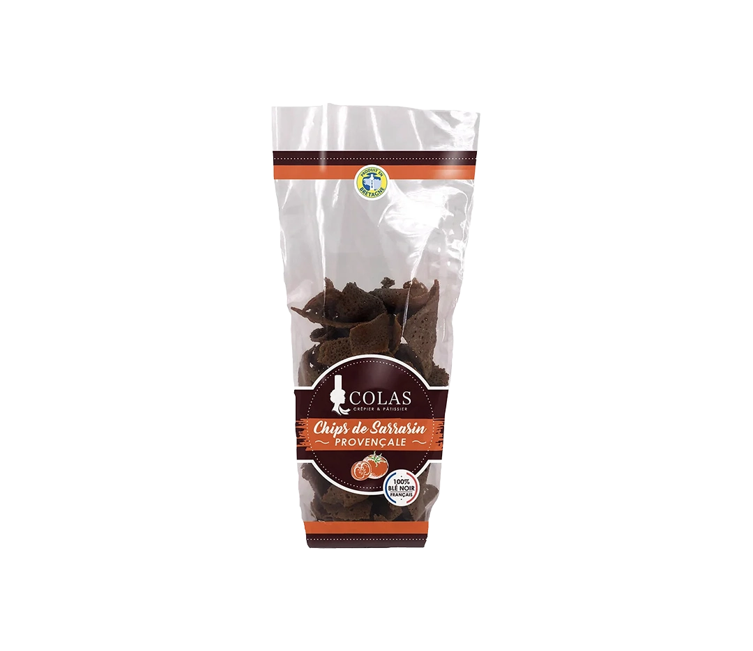 Chips de blé noir à la provençale 100g