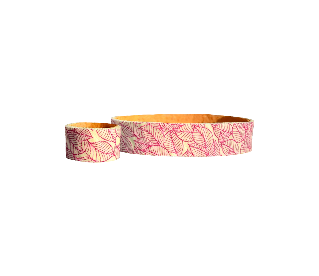 Kits biscuits feuillage rouge 180mm