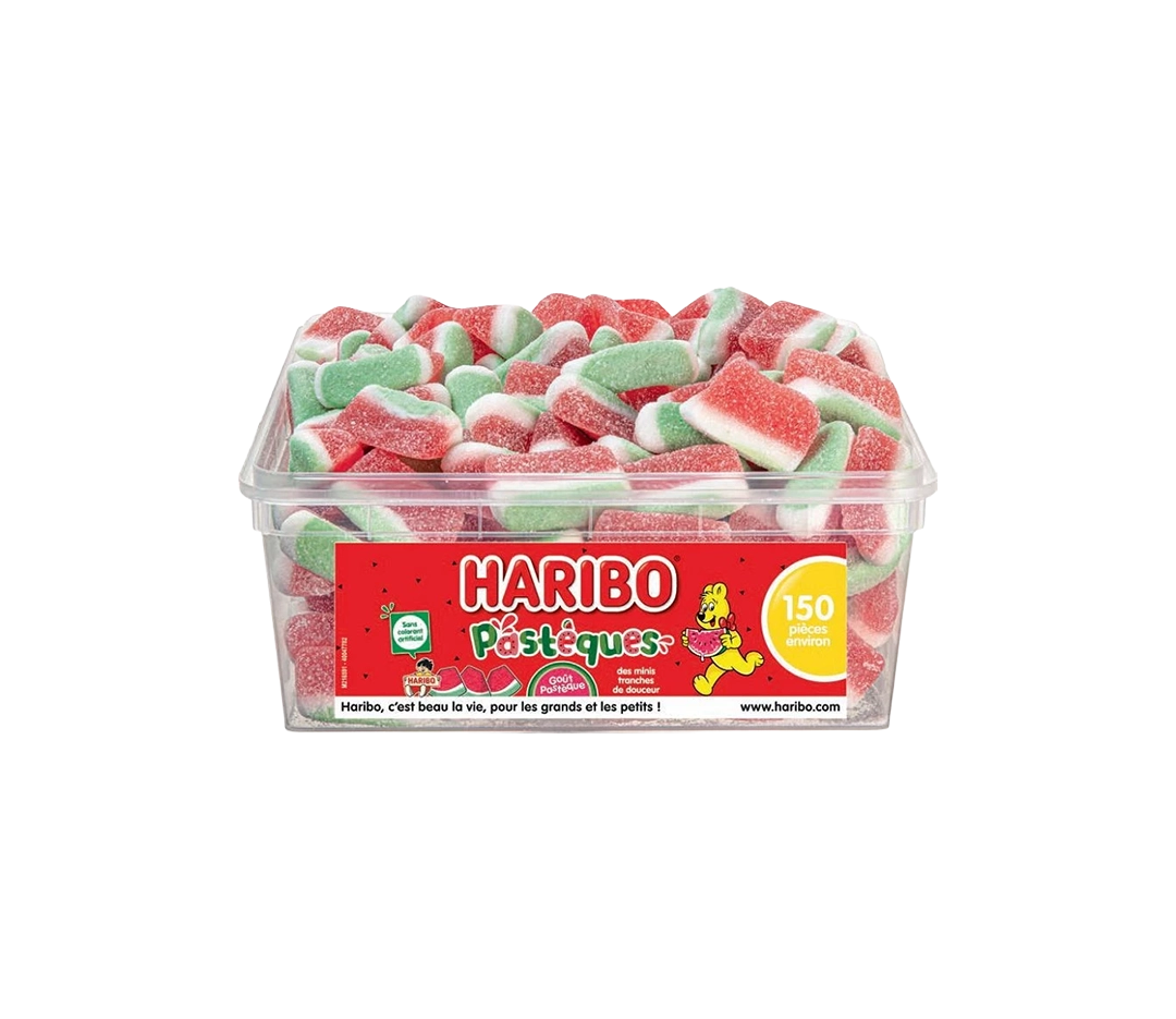 Bonbons Pastèques Haribo - 150 pièces