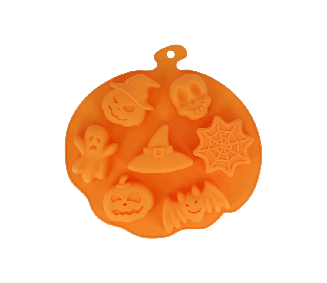 Moule Silicone Halloween 7 sujets